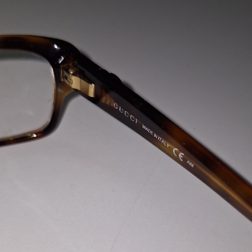 Rare Authentic Gucci Gg 3203 Pwt 135 Tortoise Fra… - image 4